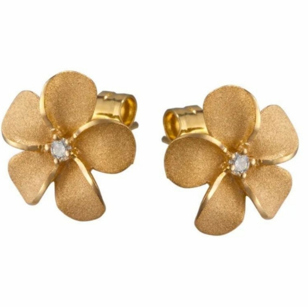 HAWAIIAN FLOWER EARRINGS